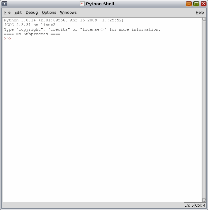 [Linux Python Shell, Python 的圖形化交互 Shell]